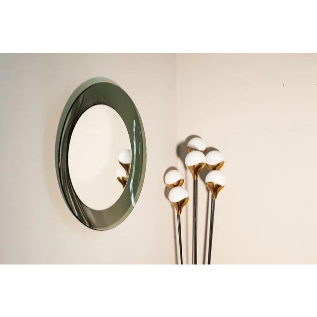 1960s Wall Mirror, Prod. Cristal Art, Italy Circa 1960 For Sale - Image 5 of 6