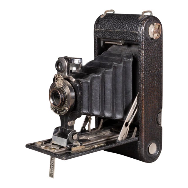 Antique "No. 1a Kodak Junior" Folding Camera C.1914-1927 For Sale