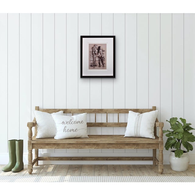 Elin Sian Blake, Stable Friends, 21st Century, Pastel For Sale - Image 11 of 18