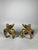 Gold Pair of andirons with sphinxes from the Directoire period, 18th century, attributed to Thomire For Sale - Image 8 of 9