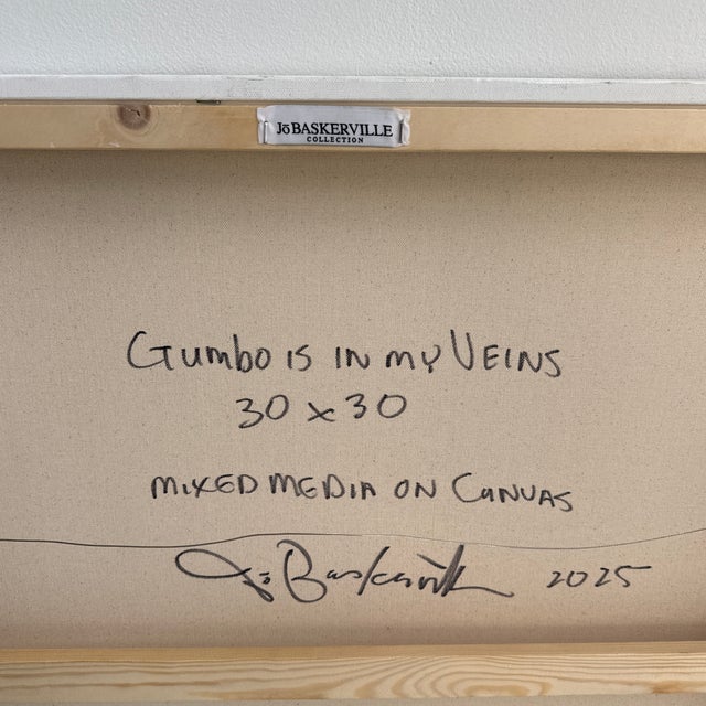 Gumbo in My Veins by Jo Baskerville For Sale In West Palm - Image 6 of 6