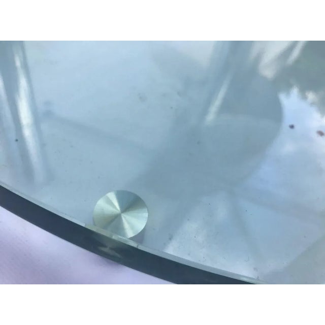 Coffee Table with 3 Removable Glass Shelves, 1980s For Sale - Image 6 of 17