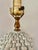 Ceramic Vintage Palm Beach Ceramic Basket Weave Lamp For Sale - Image 7 of 10