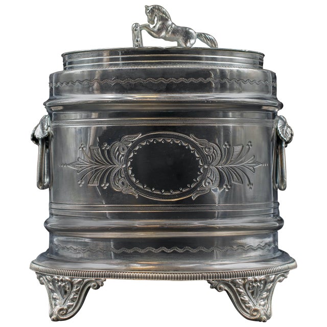Silver-Plated Box from Domney and Brown Birmingham, England, 19th Century For Sale - Image 6 of 6