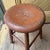 Mid 19th Century 1800s Shaker Style Stool in Original Dark Reddish Brown Paint For Sale - Image 5 of 6