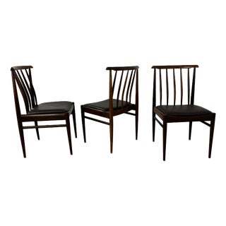Danish Rosewood Dining Chairs from AWA Meubelfabriek, 1960s, Set of 3 For Sale