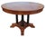 Neoclassical Vintage Cherry Neoclassical Biedermeier Style Dining Table +2 Leaves Ethan Allen For Sale - Image 3 of 18