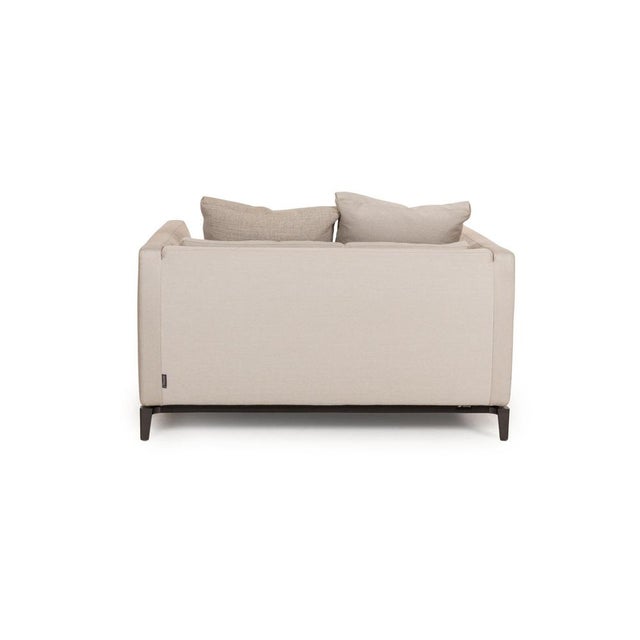 Andersen Lovechair in Beige Fabric from Minotti For Sale - Image 9 of 11