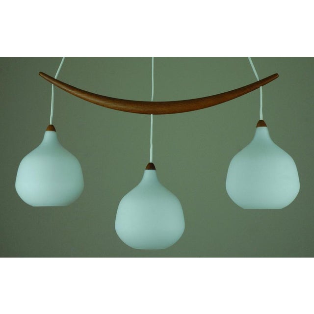 Model 512 Pendant by Uno & Östen Kristiansson for Luxus, Vittsjö, Sweden, 1960s For Sale - Image 9 of 14