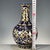 Vintage Chinese Blue Ground Gilt Dragon Vase With Old Museum Label For Sale - Image 4 of 9
