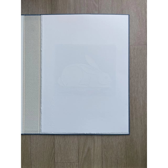 François-Xavier Lalanne (1927-2008) Le Lapin (the rabbit), 2004 Original watercolored print (woodcut and linocut enhanced...