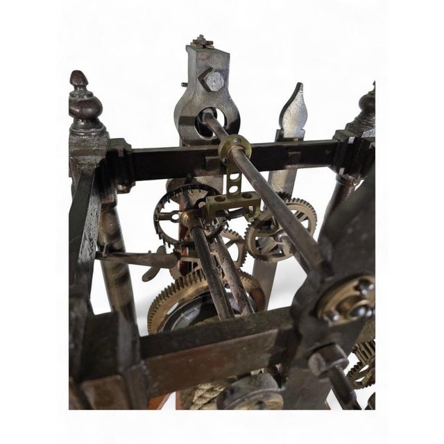 Large Tower Clock by H. Wheight, Malmesbury, 1859 For Sale - Image 3 of 18