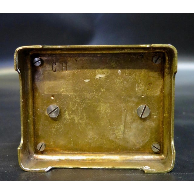 Metal Vintage 19th Century French Carriage Clock For Sale - Image 7 of 7