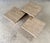 Italian Travertine Nesting Side Tables, 1970s, Set of 3 For Sale - Image 10 of 15