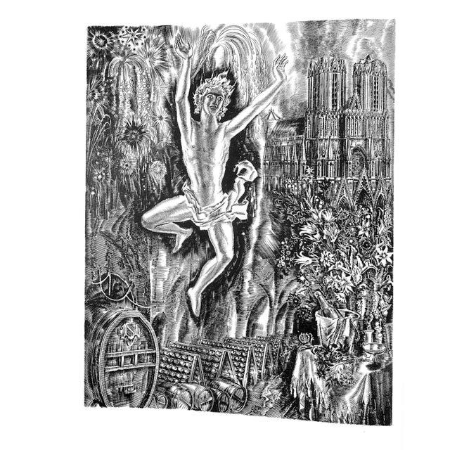 Paper "Le Livre d'Or Du Champagne" 1984 Bonal, Francois For Sale - Image 7 of 11