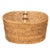 Wood Artifacts Rattan Oval Double Tissue Roll Box in Honey Brown For Sale - Image 7 of 7