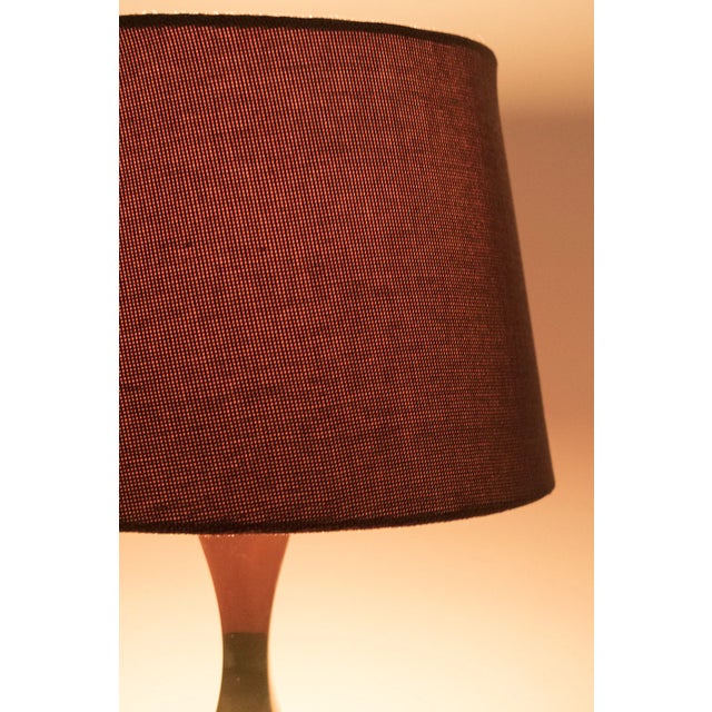 Metal Brass Table Lamp, 1970s For Sale - Image 7 of 8