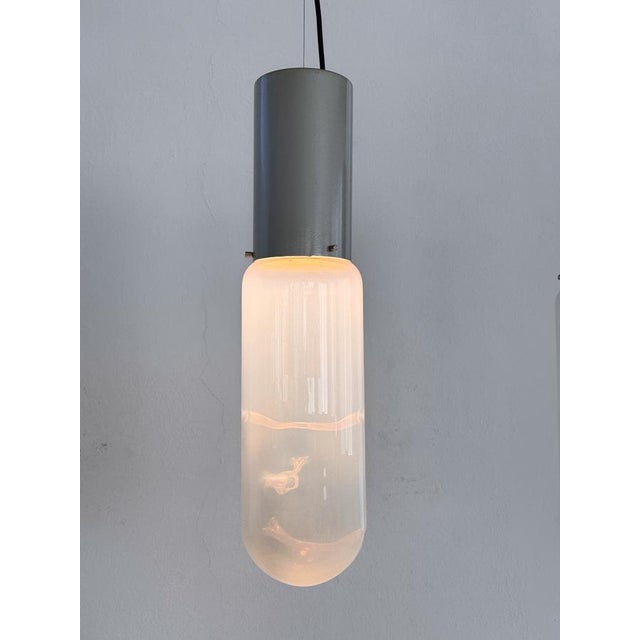 Italian Ata Pendant Lights by Giusto Toso for Leucos, 1970s, Set of 2 For Sale - Image 11 of 18