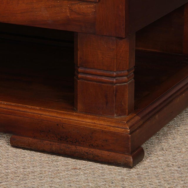Wood Walnut Sideboard in the style of Charles Dudouyt, 1940 For Sale - Image 7 of 12