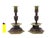 A pair of classic candlesticks from Ystad Brons, one of Sweden's most well-known metal art companies during the 20th...