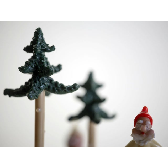 This vintage glass figurine set, attributed to Jaroslav Brychta or a successor, dates to the 1930s–1940s. The ensemble...