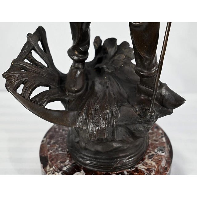 E.Aizelin, Le Faucheur, Late 1800s, Bronze For Sale - Image 10 of 18