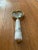 A beautiful marble and brass magnifying glass for your desk. Glass is approx. a 2 1/2 times magnifyer. Sourced by The...