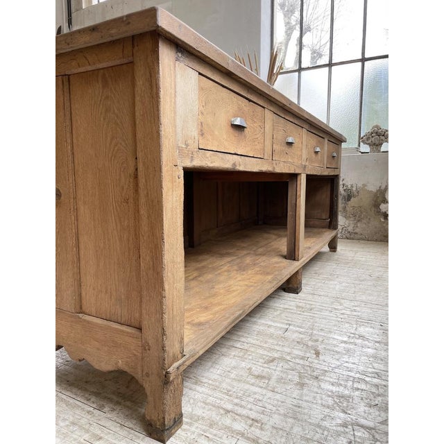 Vintage Oak Counter, 1950s For Sale - Image 14 of 18