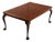 Stickley Chippendale Style Mahogany Expandable Dining Table For Sale