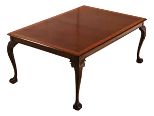Stickley Chippendale Style Mahogany Expandable Dining Table