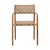 Wood Ambra Outdoor Teak & Woven Dining Chair For Sale - Image 7 of 11