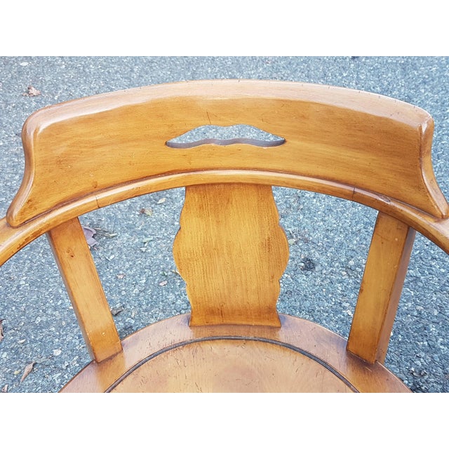 Mid 20th Century 20th Century Barrel Back Chairs - a Pair For Sale - Image 5 of 11