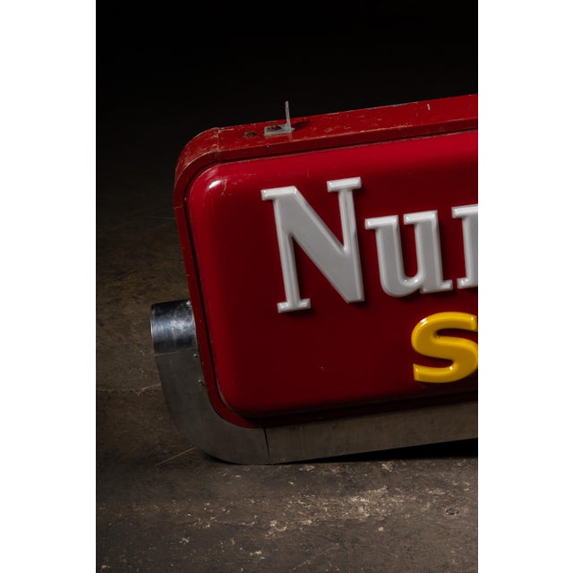 Vintage Nunn-Bush Shoes Lighted Storefront Plastic Sign For Sale - Image 4 of 12