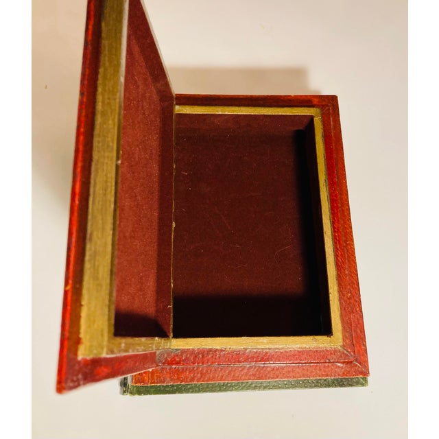 English 1970s Faux Leather Book Stack Storage Box With Drawer Charles Dickens Oliver Twist For Sale - Image 3 of 8