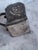 Vintage Pewter Inkwell Holder For Sale - Image 11 of 15