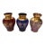 Vinatge Vecchia Murano Art Glass Vases-Set of 3 For Sale