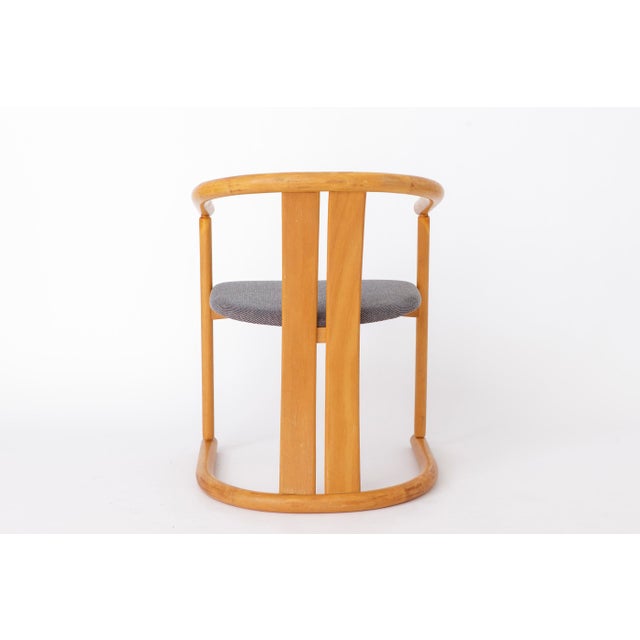 Wood Mid-Century Modern Beech Dining Chairs from Casala, Germany, 1970s, Set of 4 For Sale - Image 7 of 12