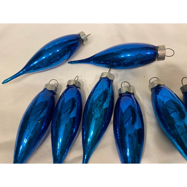 1960’s Mercury Glass Ornaments Set of 8 Chairish