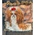 Late 20th Century, Shih Tzu Handcrafted Needlepoint, Throw Pillows, Pair (2) For Sale - Image 10 of 11