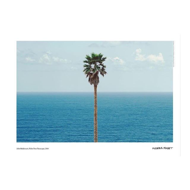 John Baldessari Palm Tree/Seascape Poster For Sale
