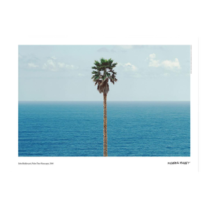 John Baldessari Palm Tree/Seascape Poster