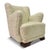 Danish Lamb's Wool Armchair, 1950s For Sale - Image 13 of 14