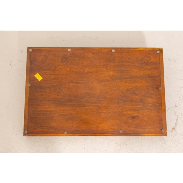 Wood Theodore Alexander Armory Collection Serving Tray For Sale - Image 7 of 8