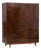 Vintage Wardrobe in Wood, 1950s For Sale