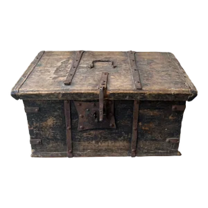 Mid 18th Century Swedish Wooden Box