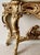 French French Louis XV Style Vintage Giltwood Rococo Carved Console Table Vintage For Sale - Image 3 of 15