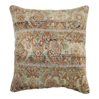 Persian Mahal Rug Pillow rug no. p5026 For Sale