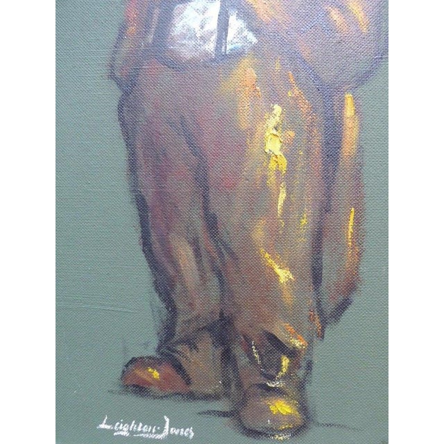 Barry Leighton-Jones, Pair of The Street Urchins, Mid Century, Oil Painting For Sale - Image 6 of 17