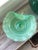 Mid-Century Murano Minty Green Dish With Gold Foil Flecks Attributed to Saviati For Sale In Houston - Image 6 of 9