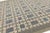 Modern Swedish Style Handmade Wool Rug With Grid Motif and Colorful Accents For Sale - Image 10 of 11